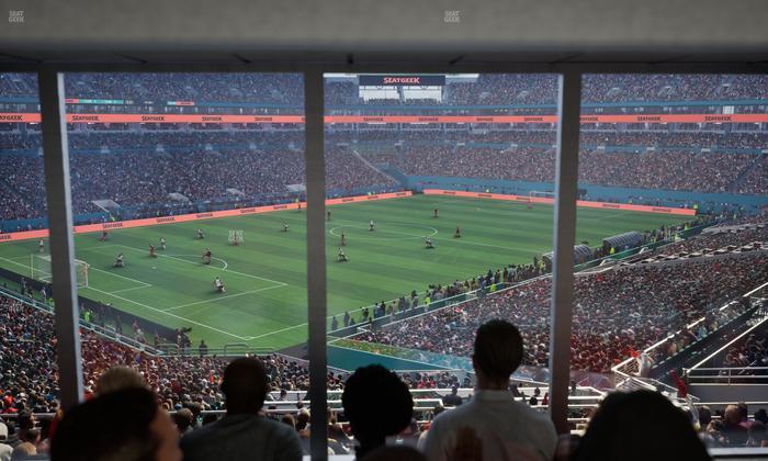 Hard Rock Stadium - Section 253 Corner Club Seat View