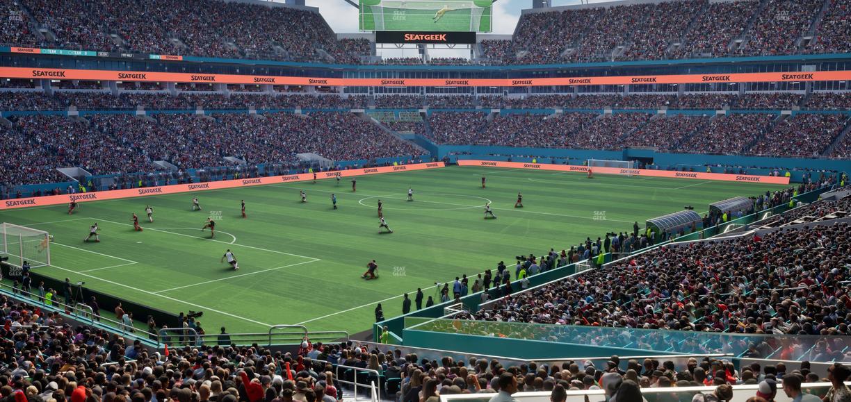 Hard Rock Stadium - Section 253 Seat View