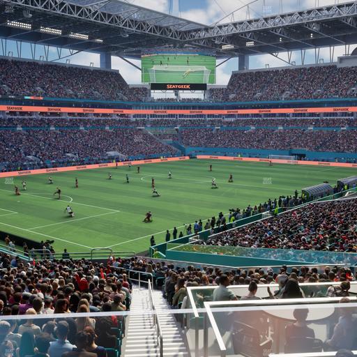 Hard Rock Stadium - Section 253 Seat View