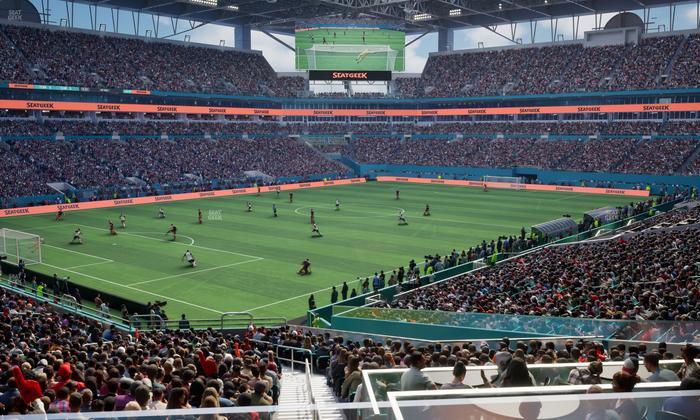 Hard Rock Stadium - Section 253 Seat View