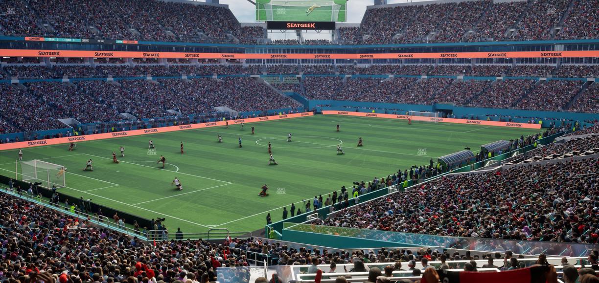 Hard Rock Stadium - Section 253 Seat View