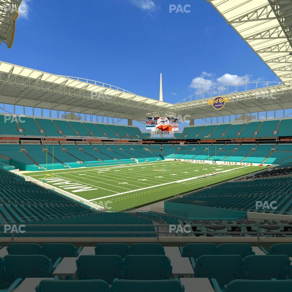 Hard Rock Stadium - Section 253 Seat View