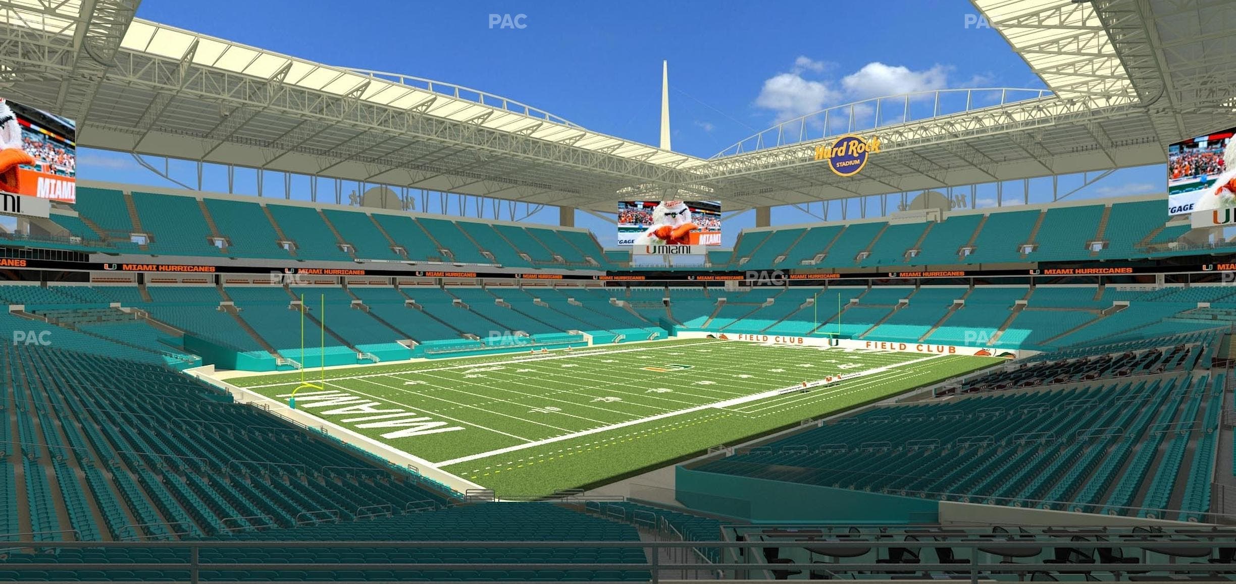 Hard Rock Stadium - Section 253 Seat View
