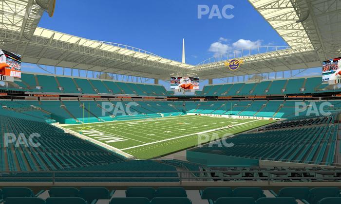 Hard Rock Stadium - Section 253 Seat View