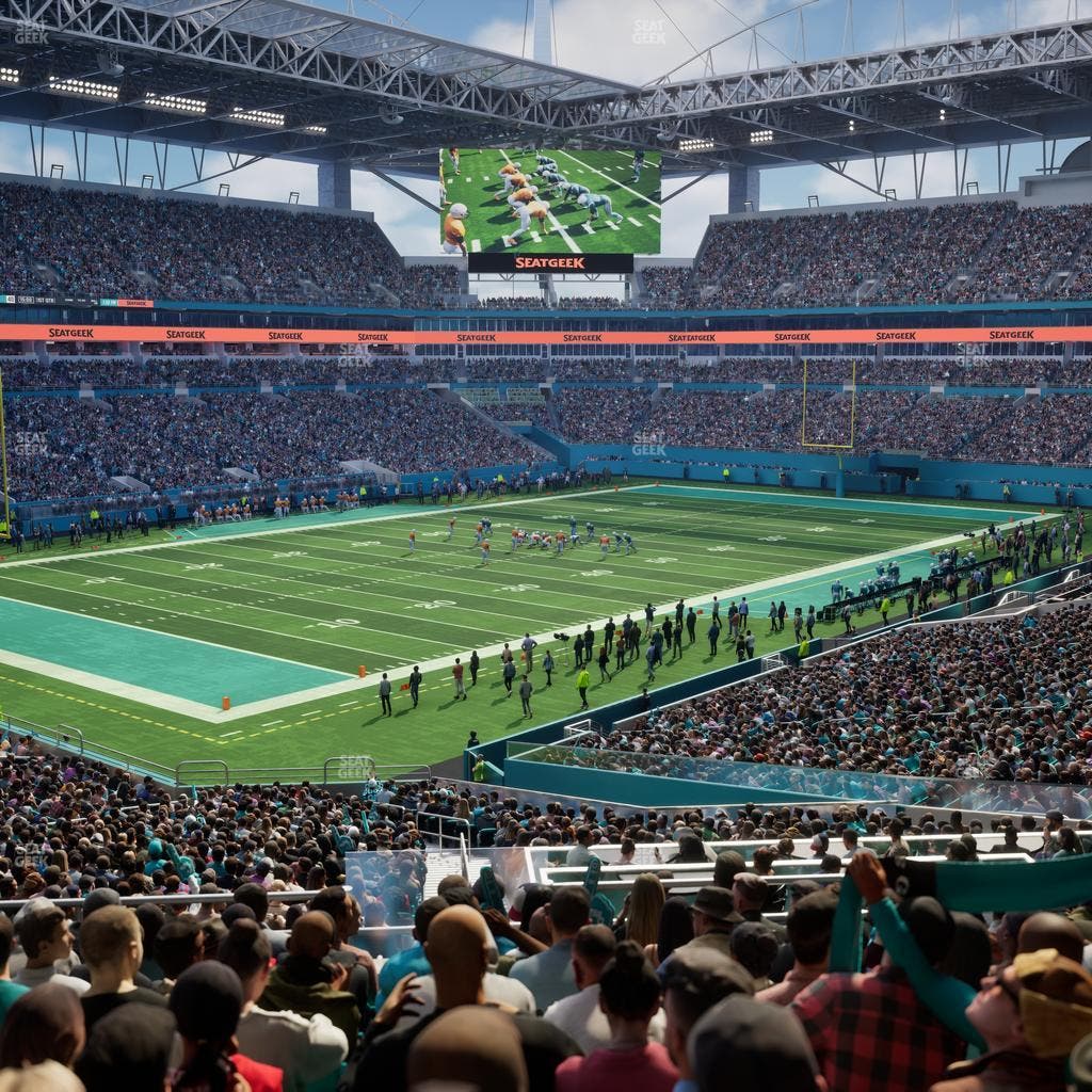 Hard Rock Stadium - Section 253 Seat View