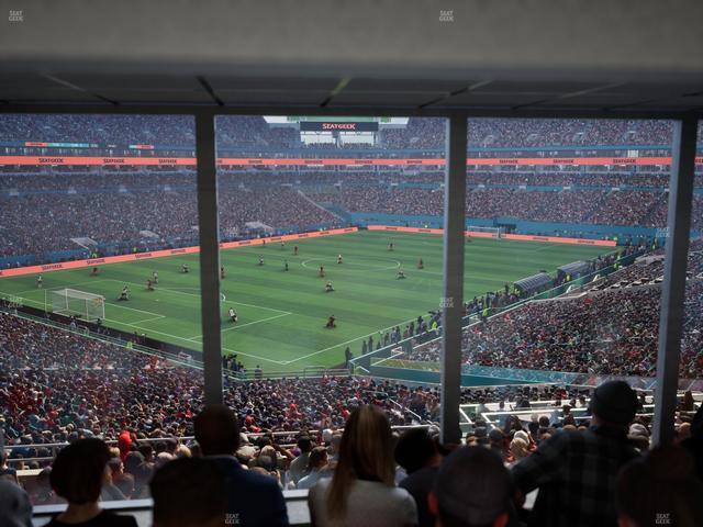 Hard Rock Stadium - Section 254 Corner Club Seat View Hard Rock Stadium - Section 254 Corner Club Seat View