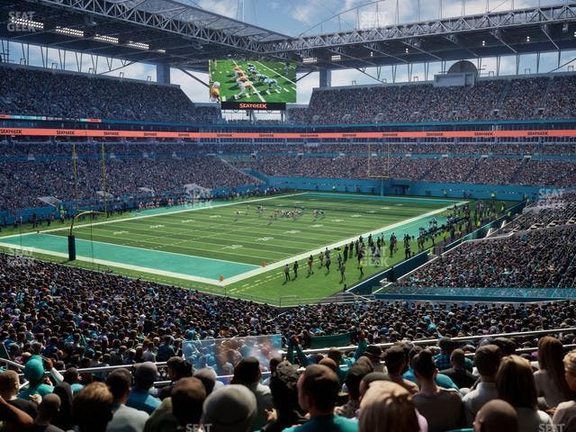 Hard Rock Stadium - Section 254 Seat View