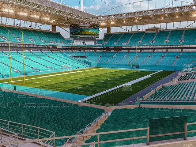 Hard Rock Stadium - Section 254 Seat View