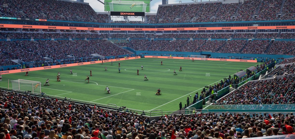 Hard Rock Stadium - Section 254 Seat View