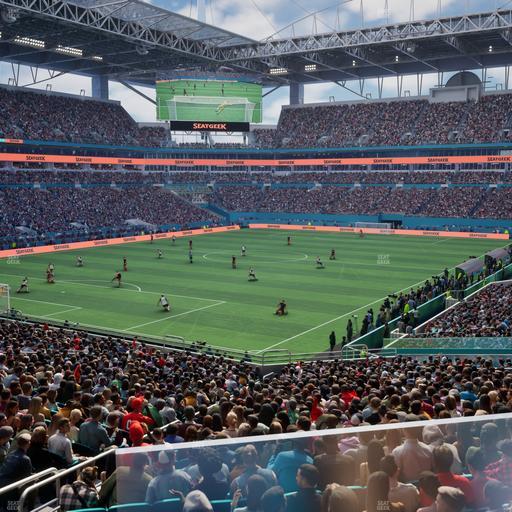 Hard Rock Stadium - Section 254 Seat View