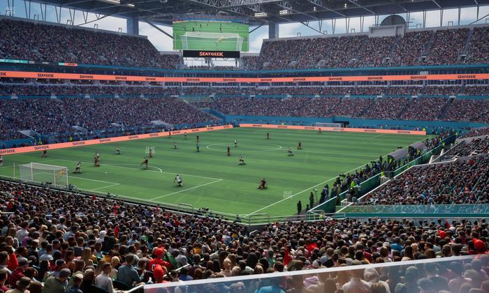 Hard Rock Stadium - Section 254 Seat View