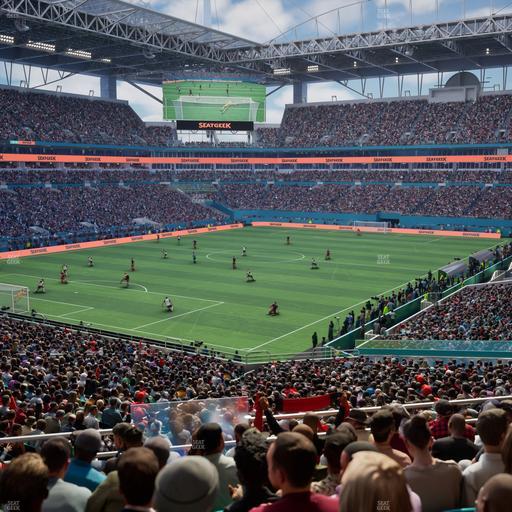 Hard Rock Stadium - Section 254 Seat View