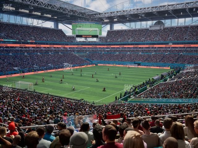 Hard Rock Stadium - Section 254 Seat View