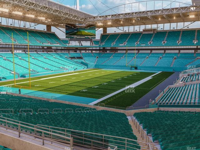 Hard Rock Stadium - Section 256 Seat View