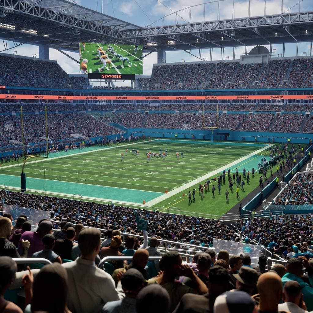 Hard Rock Stadium - Section 256 Seat View