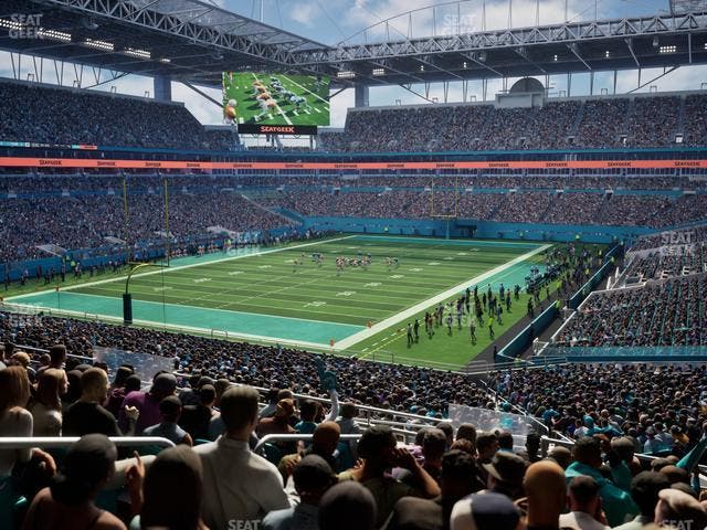 Hard Rock Stadium - Section 256 Seat View