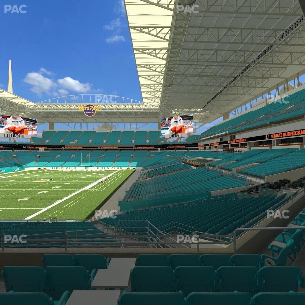 Hard Rock Stadium - Section 256 Seat View
