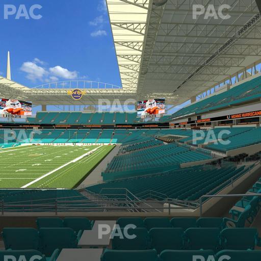 Hard Rock Stadium - Section 256 Seat View
