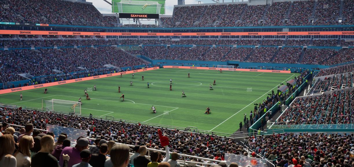 Hard Rock Stadium - Section 256 Seat View