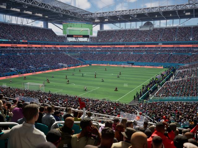 Hard Rock Stadium - Section 256 Seat View Hard Rock Stadium - Section 256 Seat View