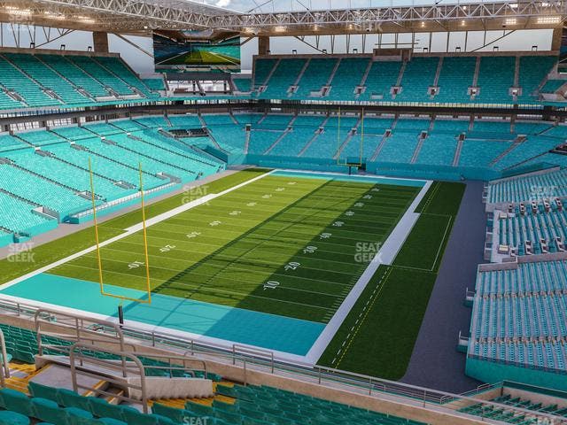 Hard Rock Stadium - Section 301 Seat View
