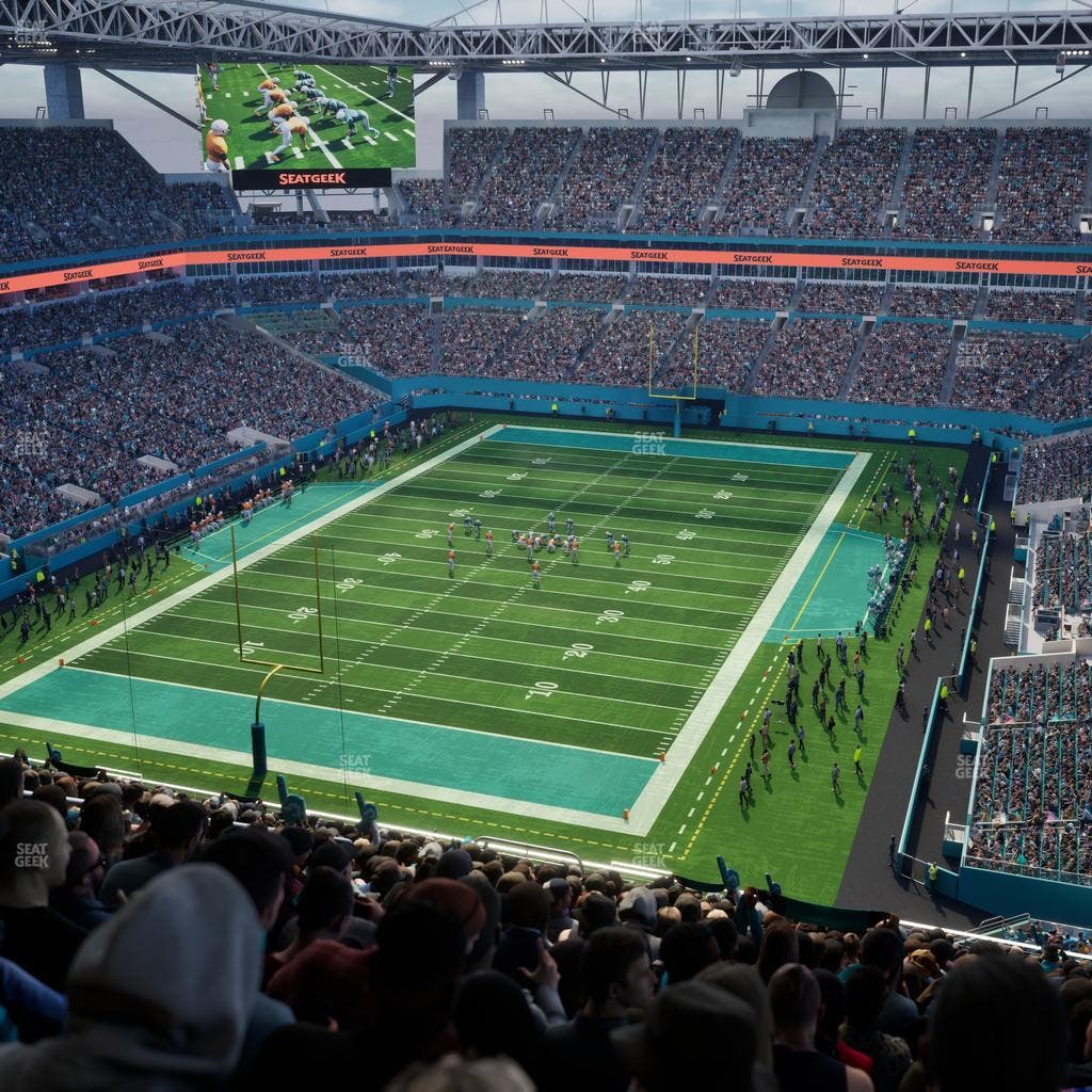 Hard Rock Stadium - Section 301 Seat View