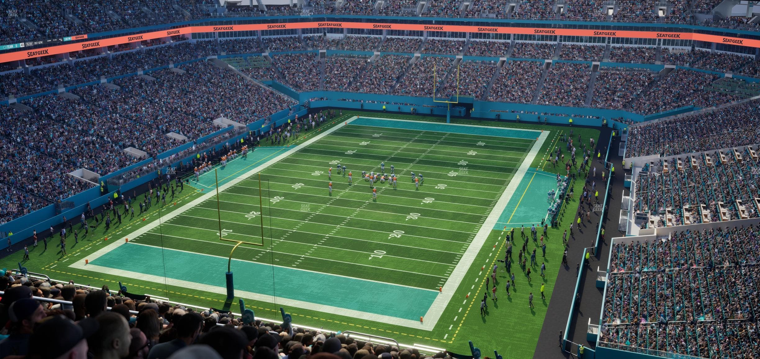 Hard Rock Stadium - Section 301 Seat View