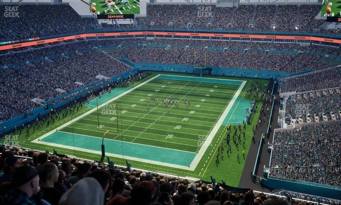 Hard Rock Stadium - Section 301 Seat View