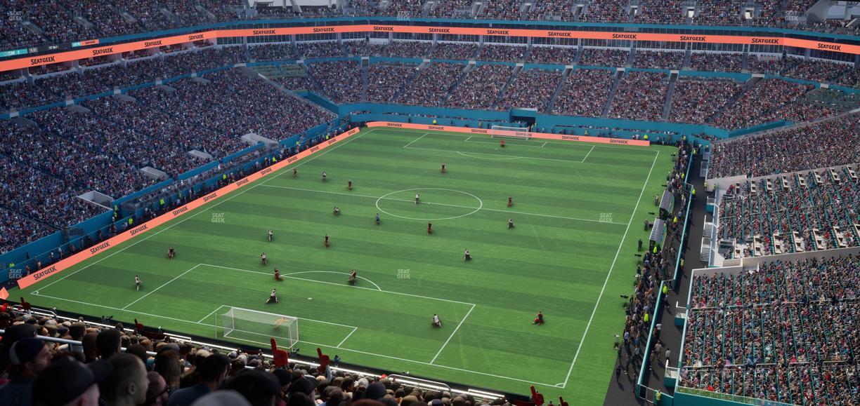 Hard Rock Stadium - Section 301 Seat View