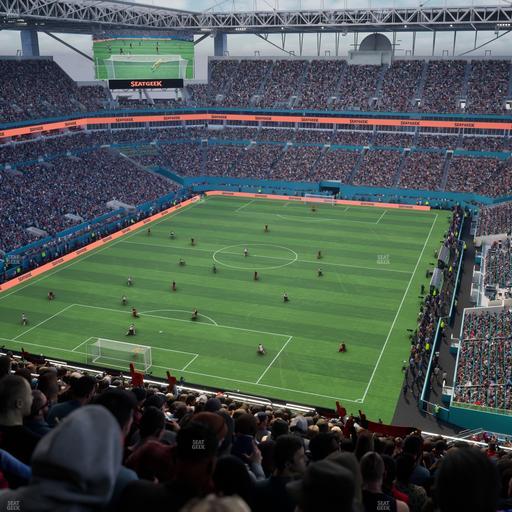 Hard Rock Stadium - Section 301 Seat View