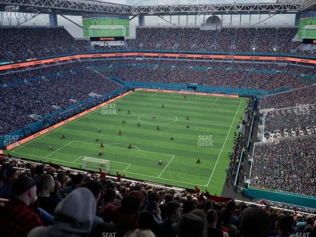 Hard Rock Stadium - Section 301 Seat View