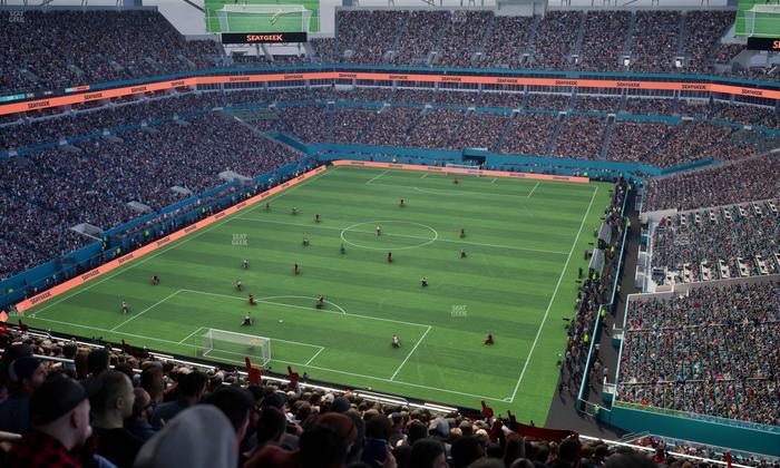 Hard Rock Stadium - Section 301 Seat View