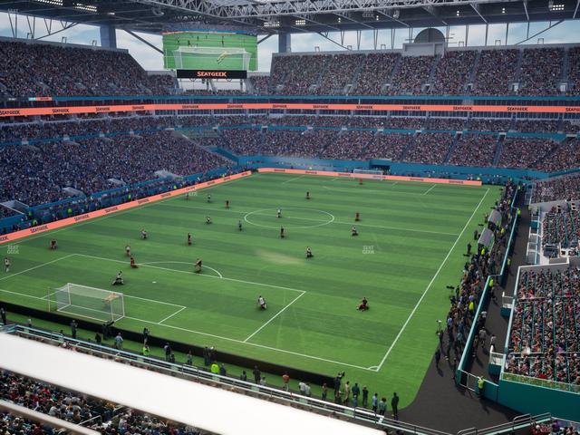 Hard Rock Stadium - Section 301 Seat View