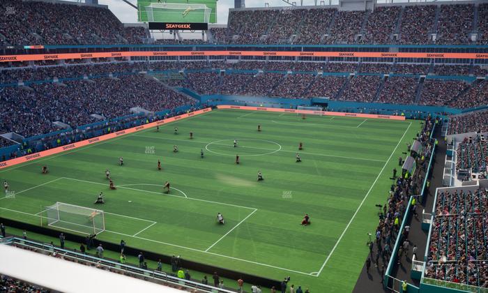 Hard Rock Stadium - Section 301 Seat View