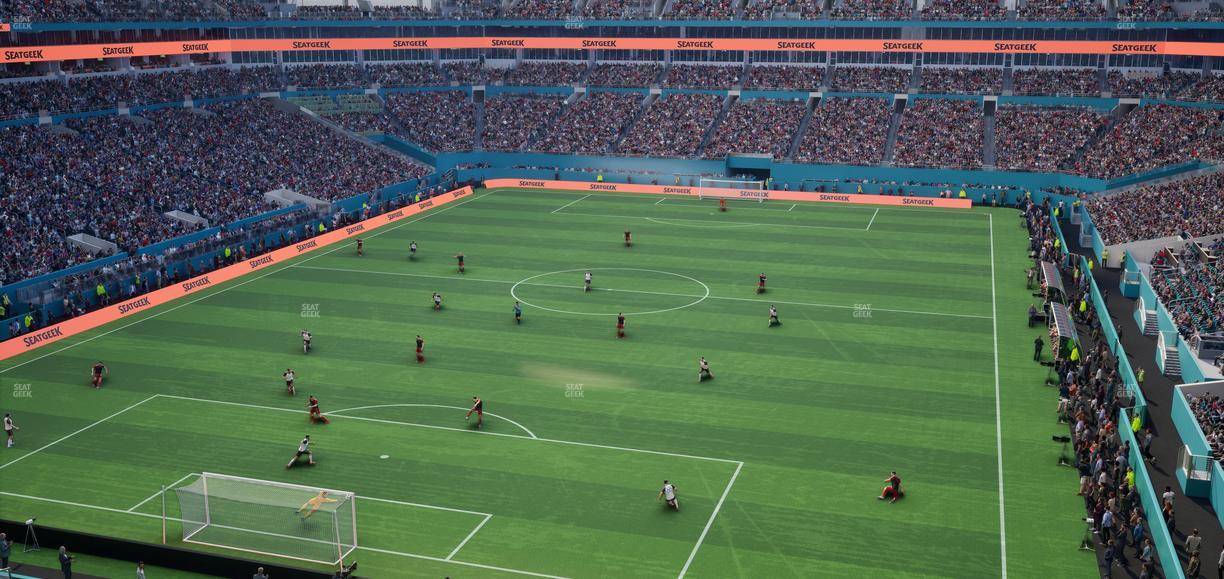 Hard Rock Stadium - Section 302 Seat View