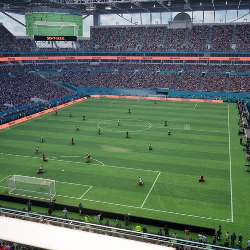 Hard Rock Stadium - Section 302 Seat View