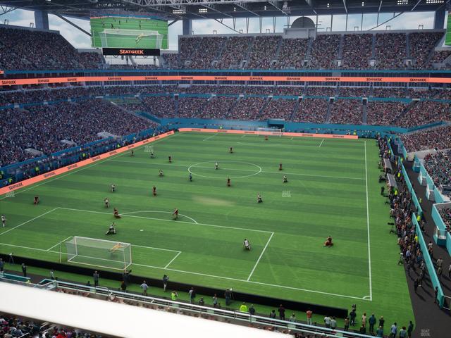 Hard Rock Stadium - Section 302 Seat View