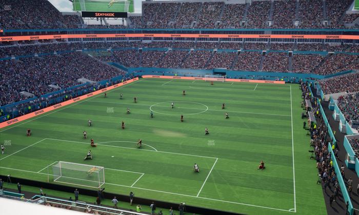 Hard Rock Stadium - Section 302 Seat View