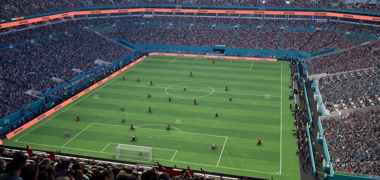 Hard Rock Stadium - Section 302 Seat View