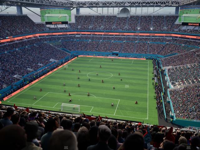 Hard Rock Stadium - Section 302 Seat View Hard Rock Stadium - Section 302 Seat View