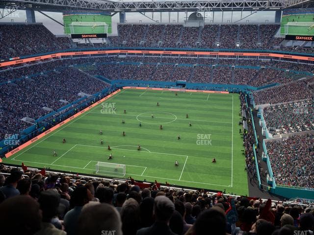 Hard Rock Stadium - Section 302 Seat View