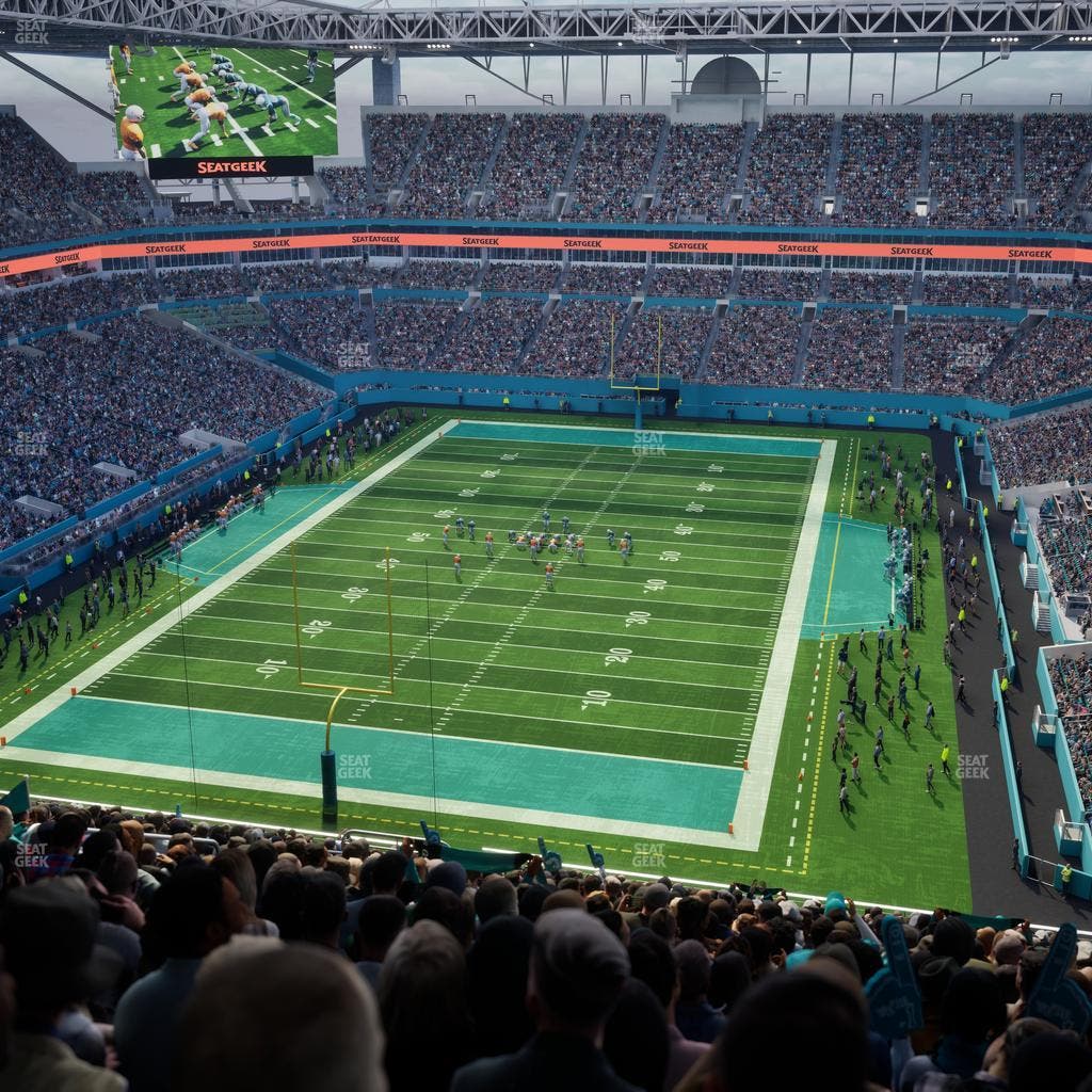 Hard Rock Stadium - Section 302 Seat View