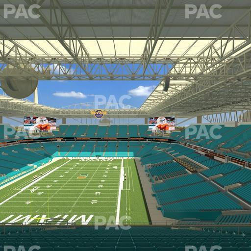 Hard Rock Stadium - Section 302 Seat View