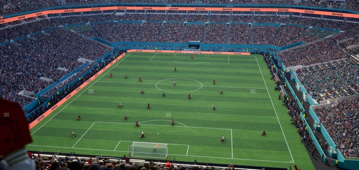 Hard Rock Stadium - Section 303 Seat View