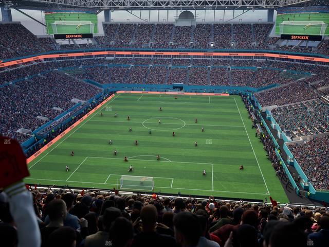 Hard Rock Stadium - Section 303 Seat View Hard Rock Stadium - Section 303 Seat View