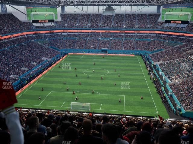 Hard Rock Stadium - Section 303 Seat View