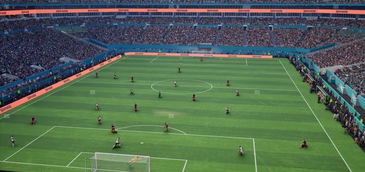 Hard Rock Stadium - Section 303 Seat View