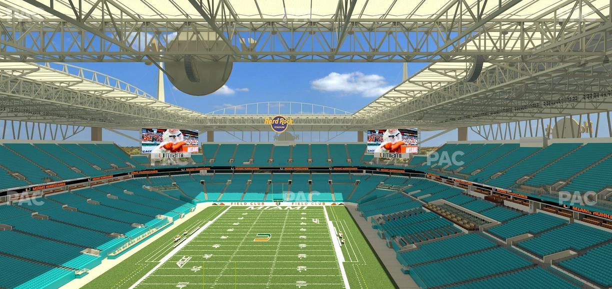 Hard Rock Stadium - Section 303 Seat View