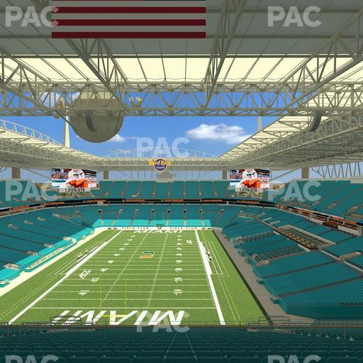 Hard Rock Stadium - Section 303 Seat View