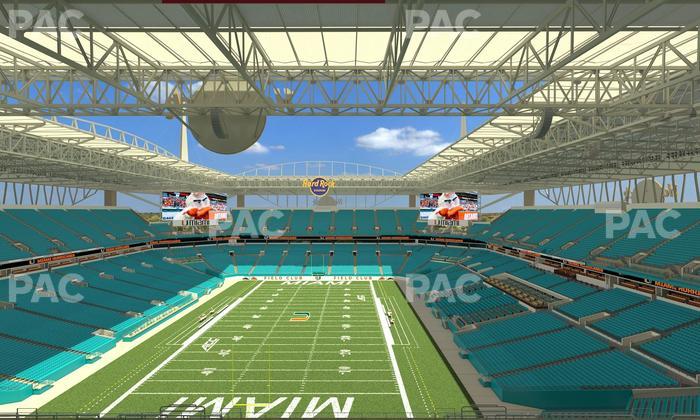 Hard Rock Stadium - Section 303 Seat View